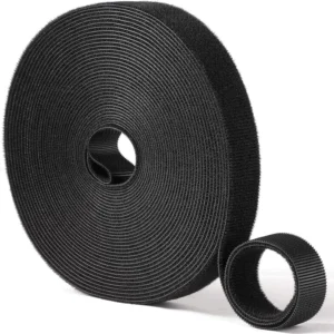 3/4in x 36ft Heavy Duty Hook and Loop Cable Ties Reusable Self-Gripping